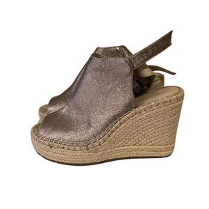 Kenneth Cole Metallic Espadrilles